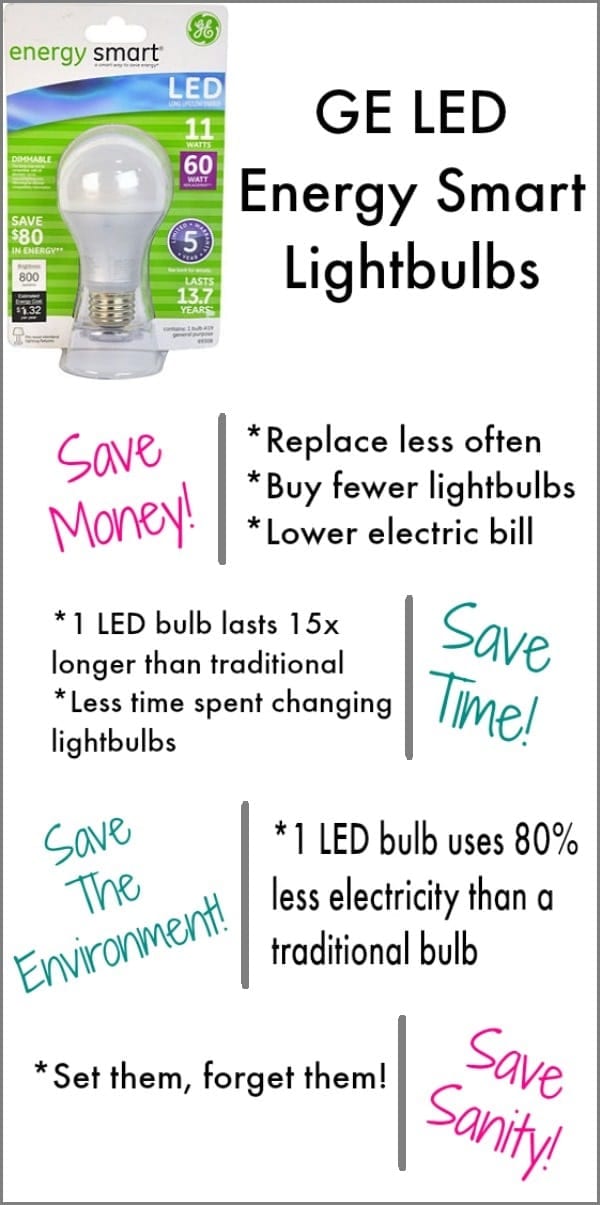 GE LED Lightbulbs #LEDSavings #shop