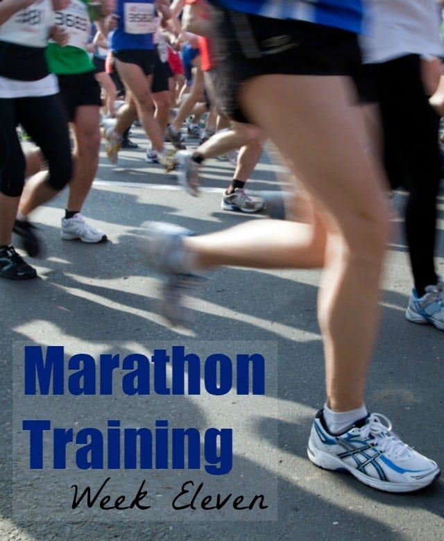 Marathon Training Week 11