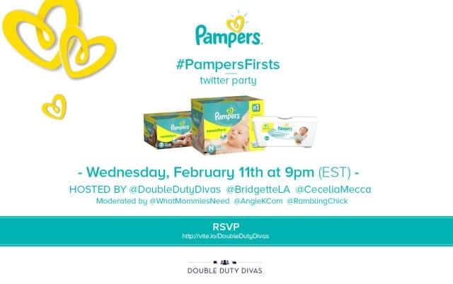 Pampers Twitter Party Image