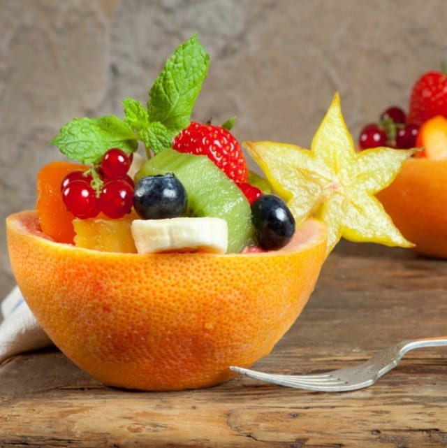 delicious fruit bowl