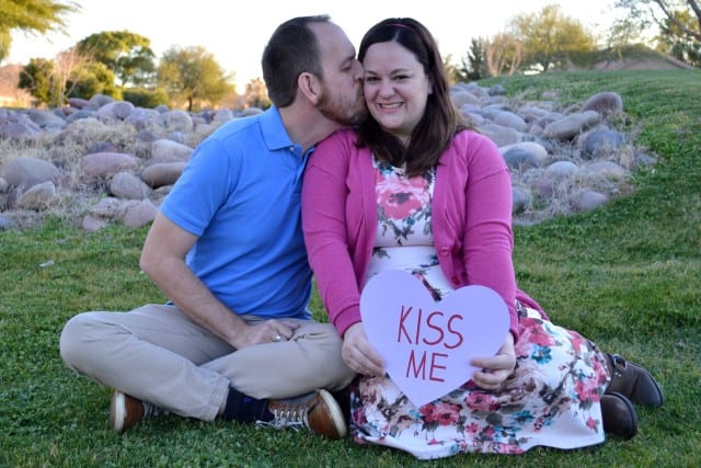 Cutest Valentine's Day-themed pregnancy announcement!