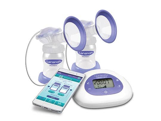 A must-have for any new mom: The Lansinoh Double Electric SmartPump! (ad)