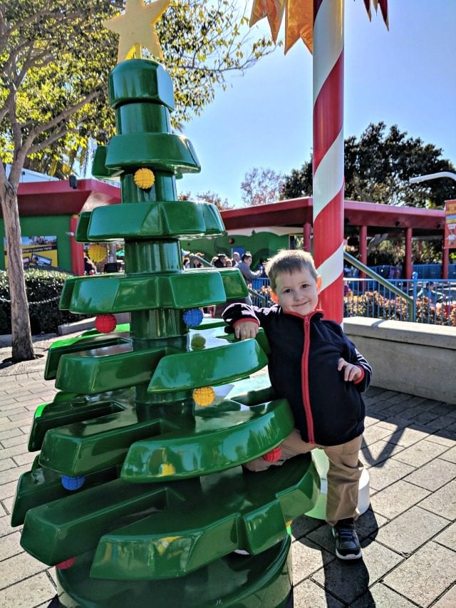 LEGOLAND is a fun place to visit during the holidays. Check out all the fun touches they add to bring some holiday cheer! #HolidaysAtLEGOLAND #ad