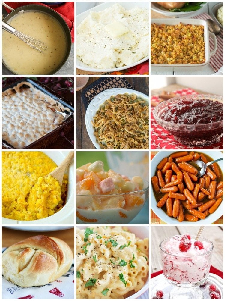 Thanksgiving side dishes
