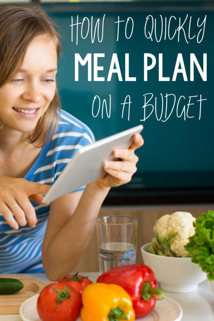 how to meal plan on a budget
